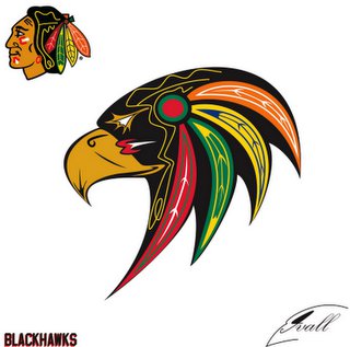 alternative blackhawks logo