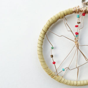 dream catcher necklace - hand made in chicago